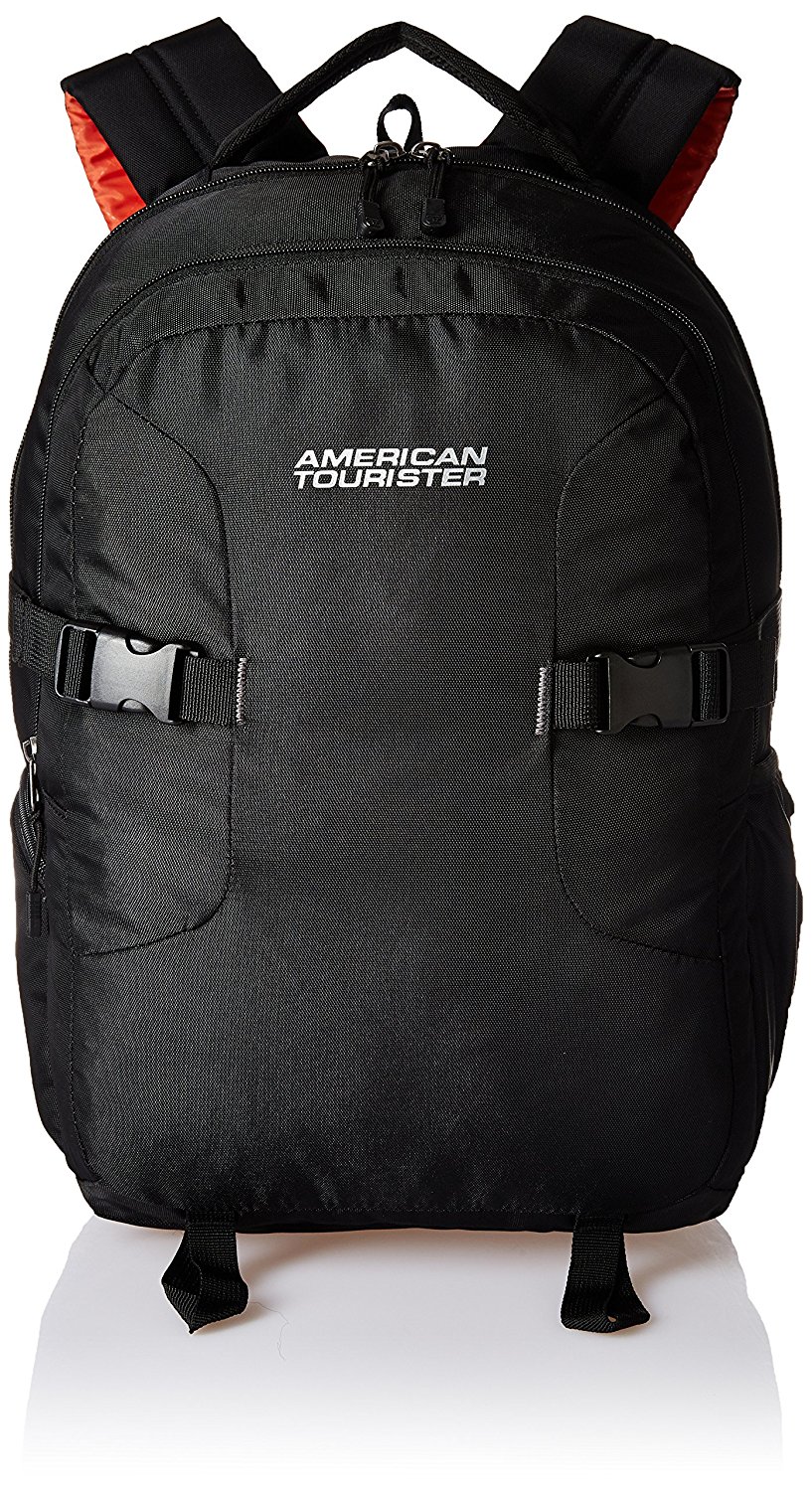 Amazon: American Tourister Polyester 21 Ltrs Black Laptop Backpack at Rs 750
