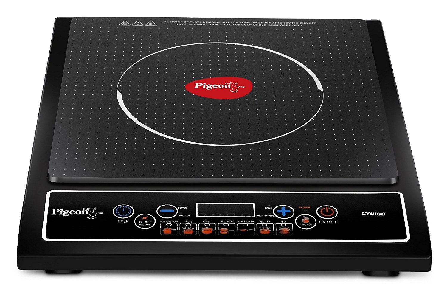 Amazon: Buy Pigeon Cruise 1800-Watt Induction Cooktop (Black) at Rs 1249 only