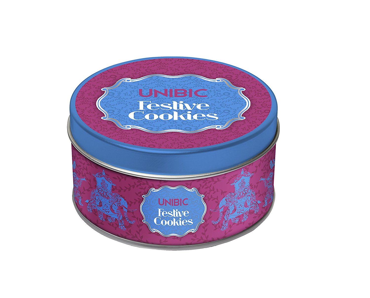 Amazon: Buy Unibic Festive Cookies Tin 150g at Rs 99 only