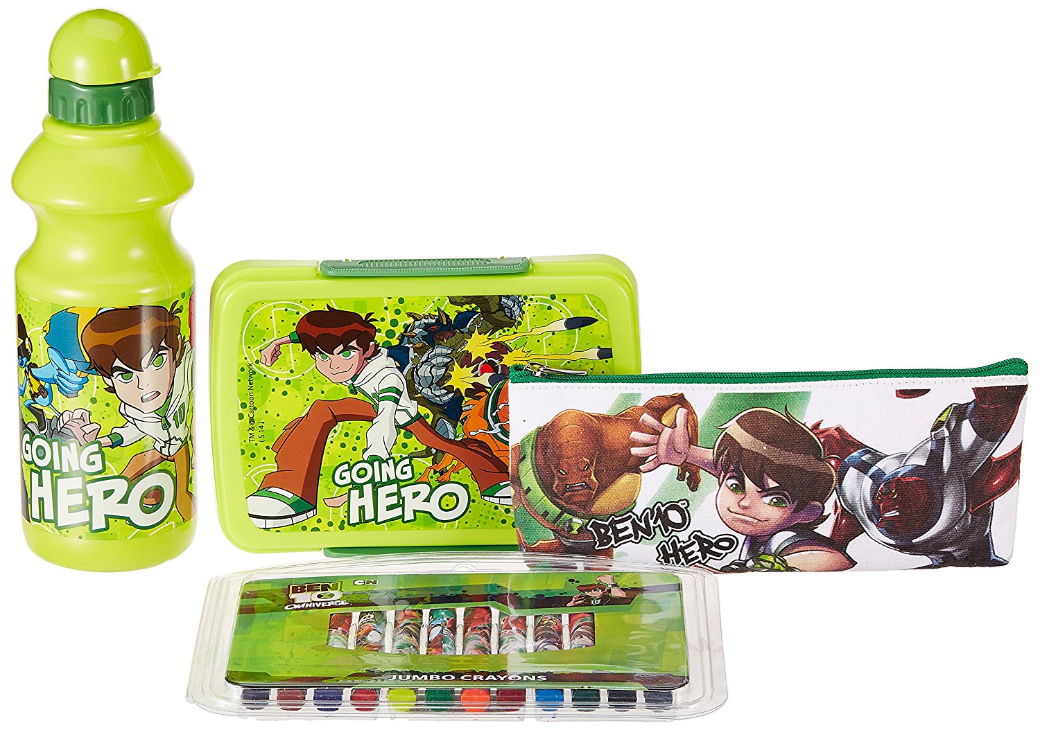 Amazon: Buy Cartoon Network Ben 10 back to School stationery combo set at Rs 270 only