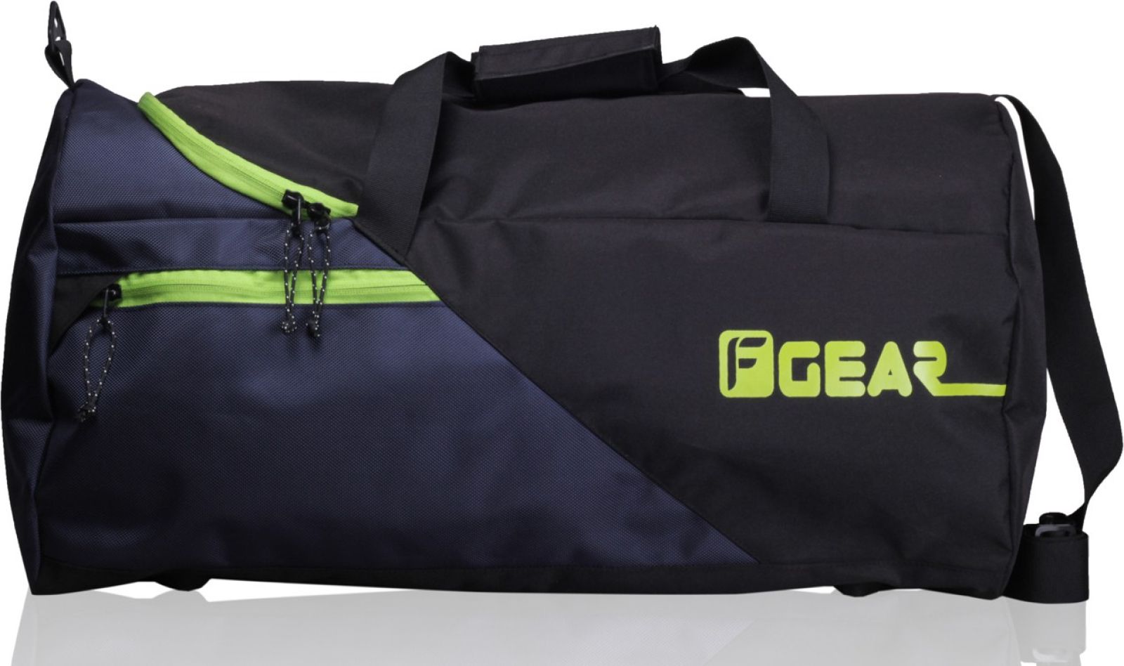 Flipkart: Buy Gear Explory 23 inch/59 cm Travel Duffel Bag (Black, Green) at Rs 488 only