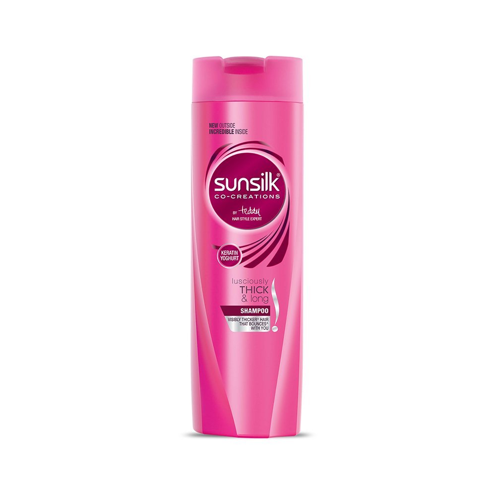 Amazon: Buy Sunsilk Lusciously Thick and Long Shampoo, 340ml at Rs 102 only