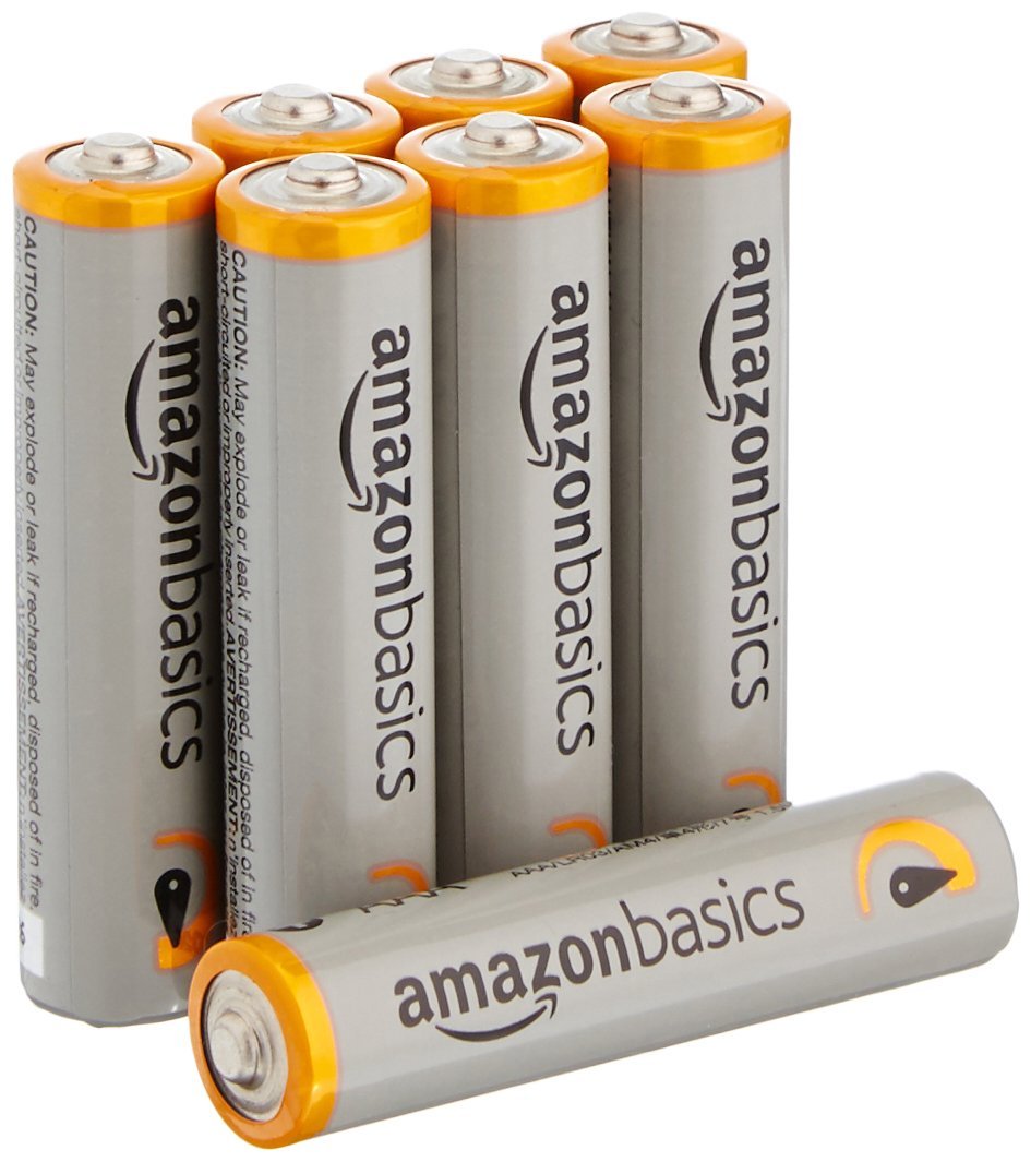 Amazon: AmazonBasics AAA Performance Alkaline Batteries (8-Pack) at Rs 199