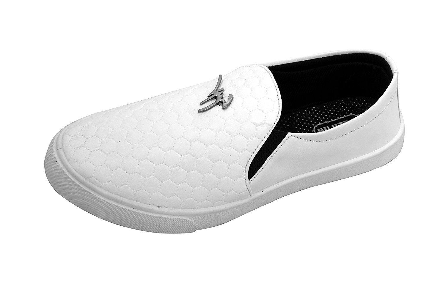 Amazon: Buy Ethics Classic Men’s White & Black Sneakers for Rs 199 only
