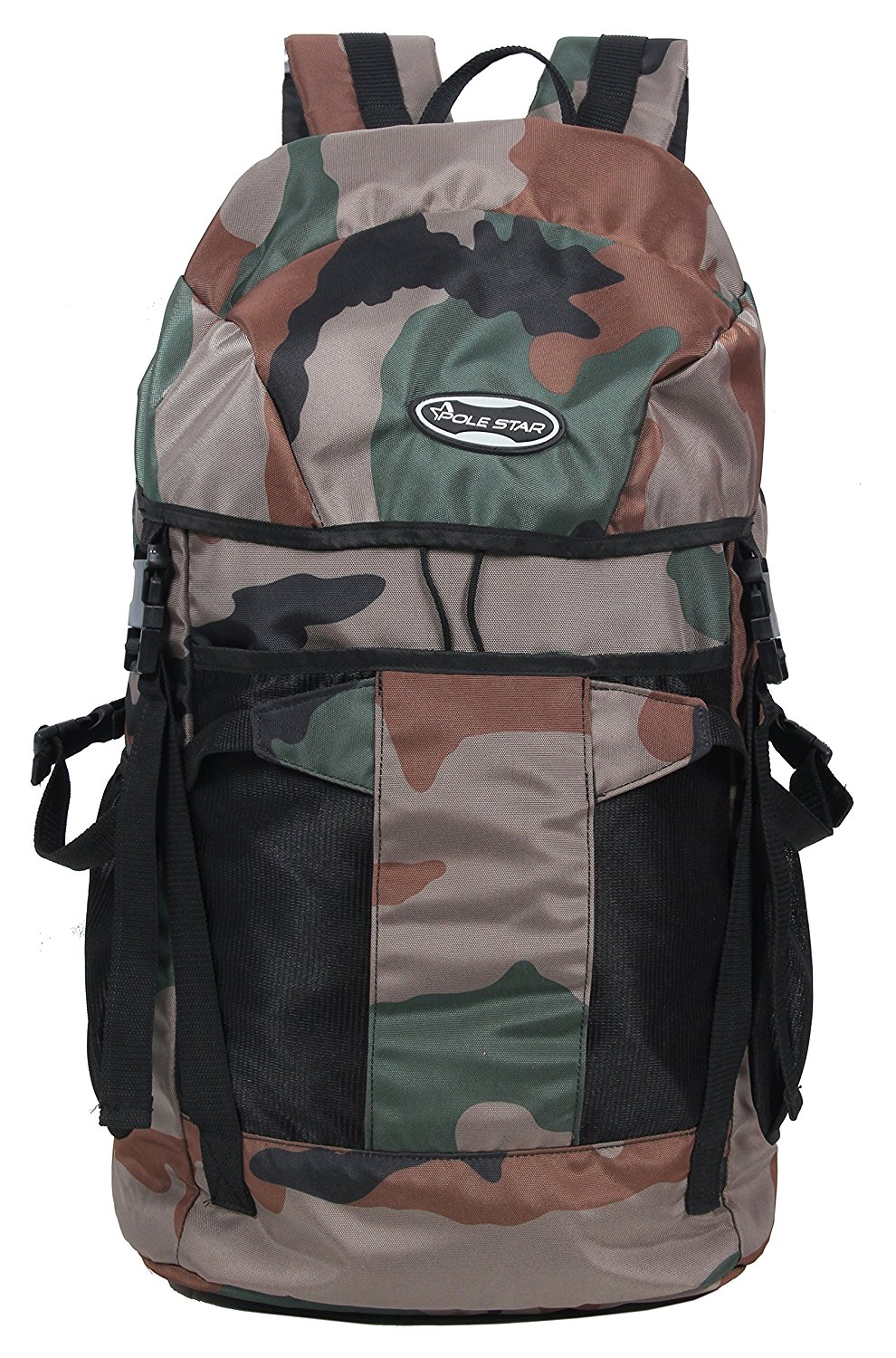 Amazon: Polestar Trek 44 Lt Camouflage Backpack at Rs 679