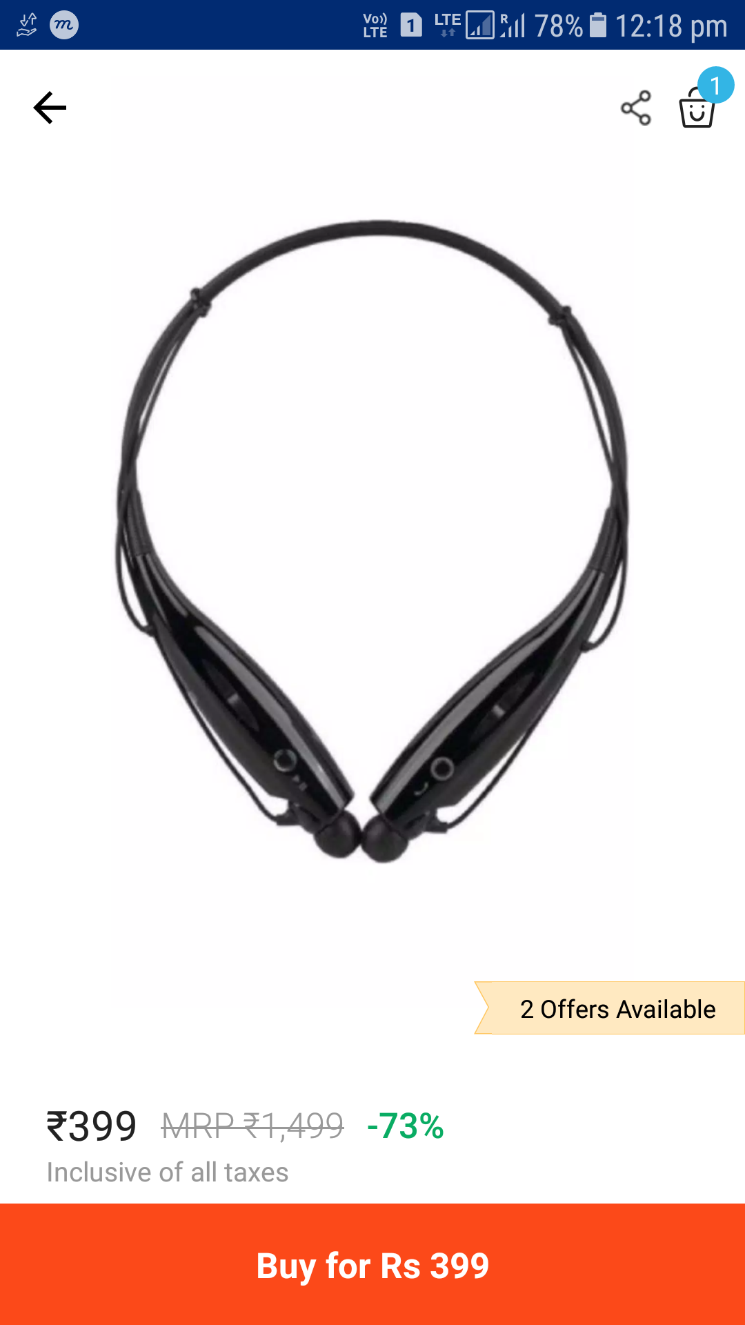 Just Deal Bluetooth Device at Rs 199 Only (All Users)