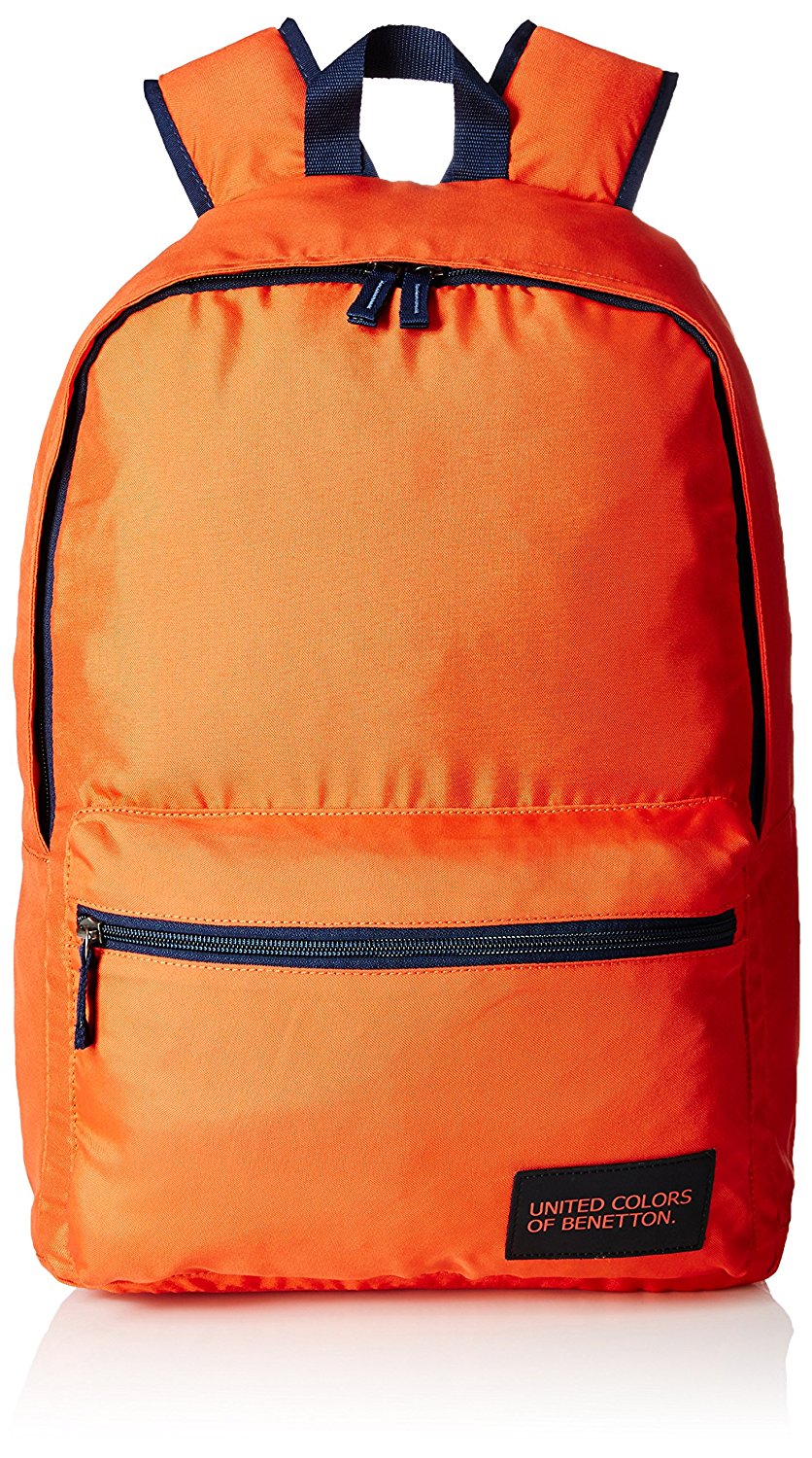 United Colors of Benetton Polyester 48 cms Orange Travel Duffle at Rs 446 only