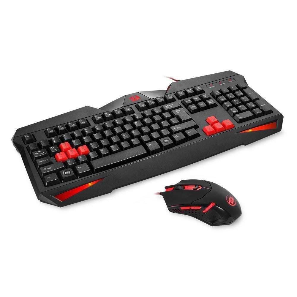Redragon S101 VAJRA USB Gaming Keyboard Mouse Set for Rs 958 only