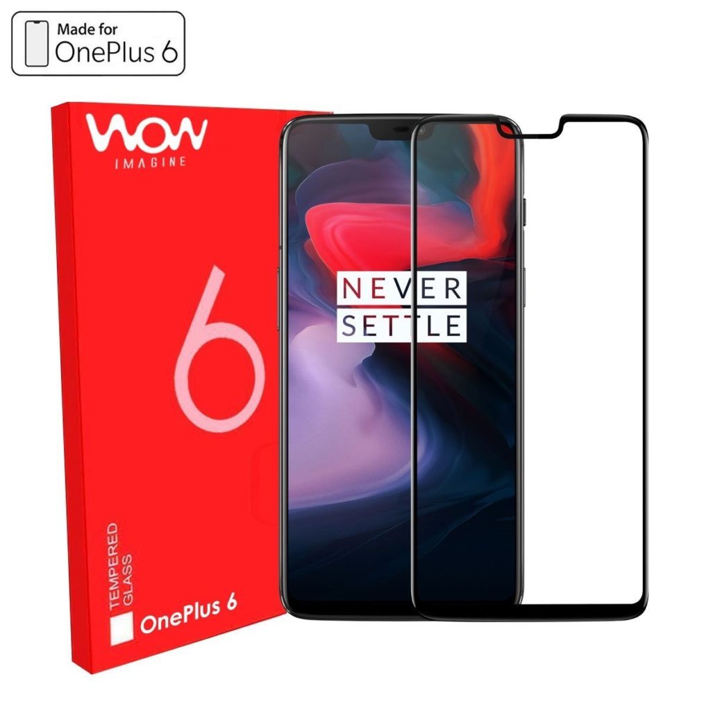 OnePlus 6 Tempered Glass Screen Protector at Rs 1