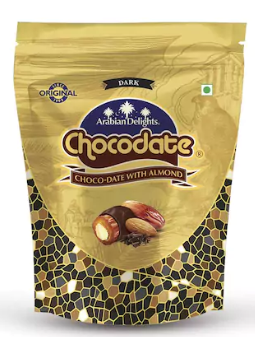 Arabian Delights Classic Dark Chocodate with Almond 125g at Rs 30 Only