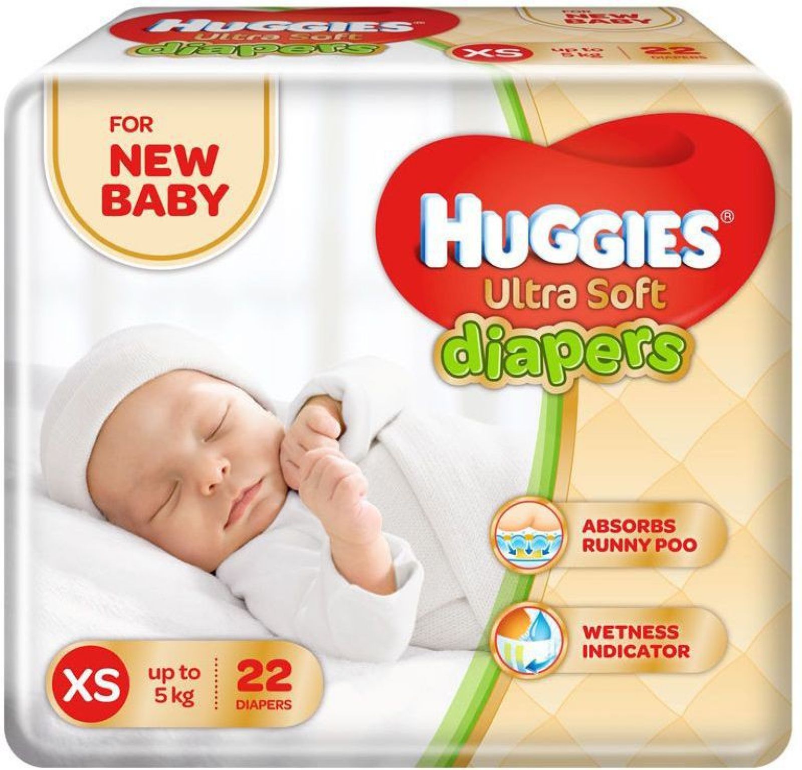Huggies ultra soft Diaper – XS (22 Pieces) at Rs 99 only